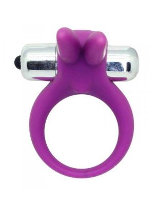 Pierścień erekcyjny na penisa stymulator królik fioletowy - image 2