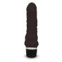 Wibrator gruby realistyczny penis czarny silikon 17 cm - 2