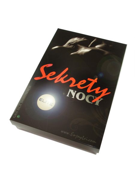 SEKRETY NOCY Elite gra erotyczna opaska kajdanki - 5