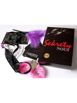 SEKRETY NOCY Elite gra erotyczna opaska kajdanki - image 2