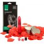 Zestaw sex erotyczne akcesoria płatki róż wibrator - 2