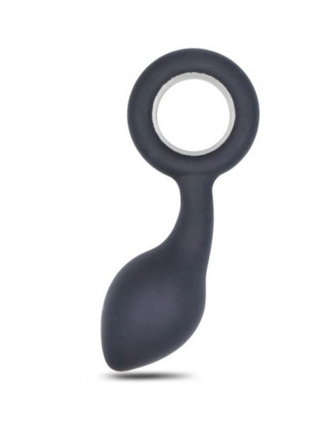 Korek plug analny sex wtyczka z pierścieniem 13cm - 3