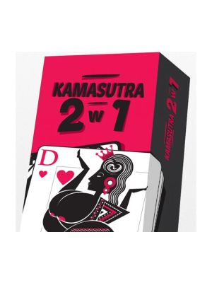 KAMASUTRA 2w1 2x gra erotyczna karciana obrazki - image 2
