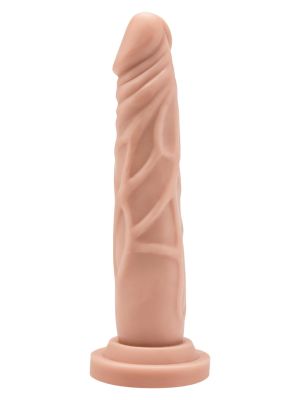Dildo penis realistyczne grube żyły przyssawka 18cm - image 2