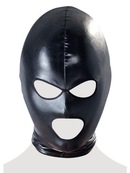 Maska niewolnicza BDSM na głowę twarz bondage sex - 7