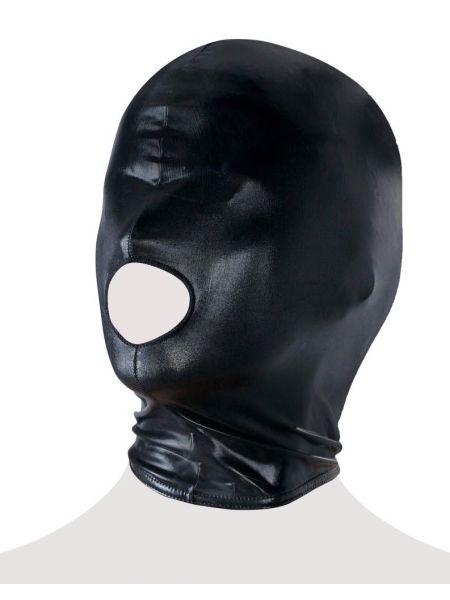 Maska bondage BDSM niewolnicza na głowę twarz oczy - 7