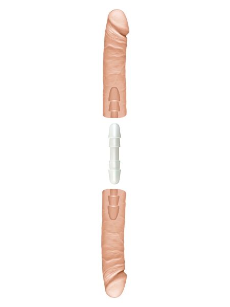 Dildo-THE DOUBLE D VANILLA 16 INCH - 3