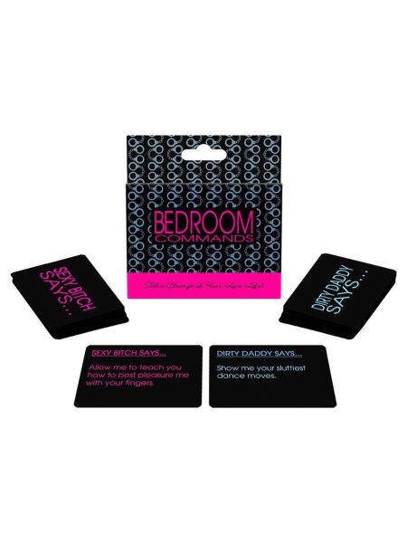 Gry-BEDROOM COMMANDS CARD GAME - 4