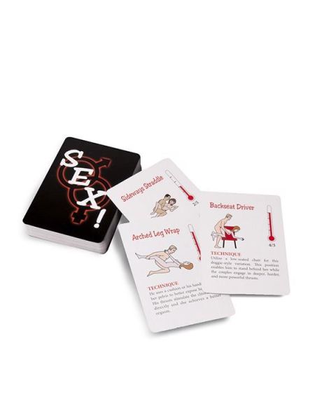 Gry-A YEAR OF SEX! SEXUAL POSITION CARDS - 3