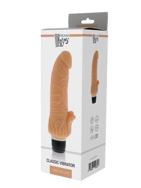 Wibrator penis realistyczny członek wypustka 18cm