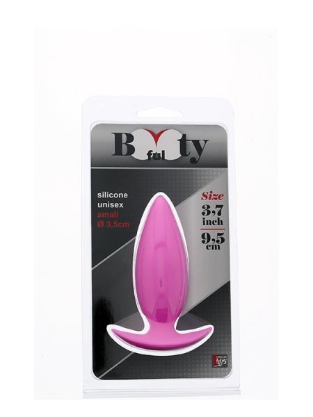 Korek analny silikon mały plug sex anal 9cm - 2