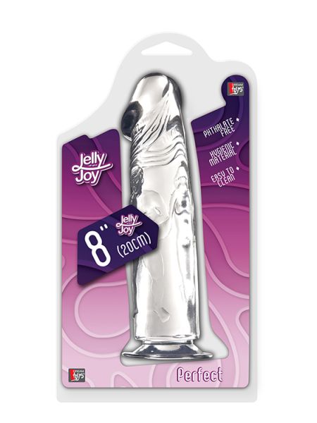 Dildo-JELLY JOY PERFECT CLEAR - 4