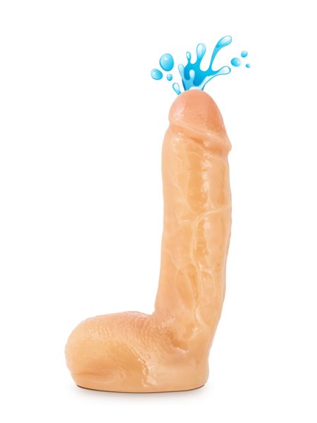 Dildo-HUNG RIDER REX 8INCH SQUIRTING DONG