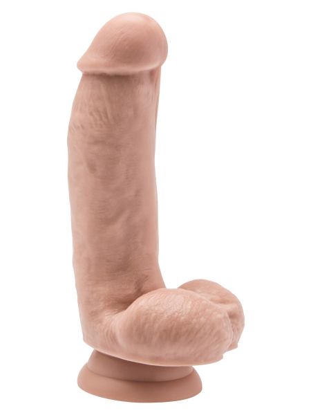 Penis z jądrami naturalny realistyczny członek 15cm
