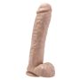Grube duże dildo realistyczny penis przyssawka 28cm - 2