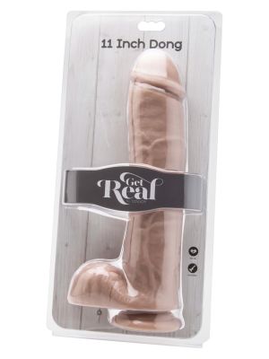 Grube duże dildo realistyczny penis przyssawka 28cm - image 2