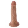 Dildo realistyczny penis widoczne żyły przyssawka 13 cm - 5