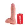 Dildo-COCK 8 INCH W/ BALLS FLESH - 4