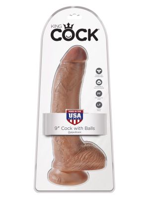 Dildo-Cock 9 Inch With Balls - image 2