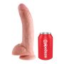 Dildo-COCK 9 INCH W/ BALLS FLESH - 4