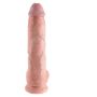 Miękkie dildo bardzo realistyczny wyżyłowany giętki penis - 2