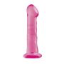 Dildo-Basix Works 6.5"""" DONG PINK - 2