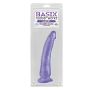 Dildo-BASIX SLIM 7"""" DONG PURPLE - 3