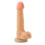 Bardzo realistyczne dildo wyżyłowany giętki penis - 6