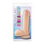 Sztuczny penis cielisty realistyczny miękki dildo 20 cm - 2