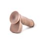 Dildo-AU NATUREL 8INCH SENSA FEEL DILDO LATIN - 7