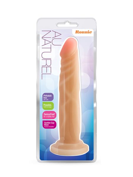 Dildo-AU NATUREL 7.5INCH RONNIE BEIGE - 4