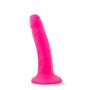 Dildo-NEO 6INCH DUAL DENSITY COCK NEON PINK - 3