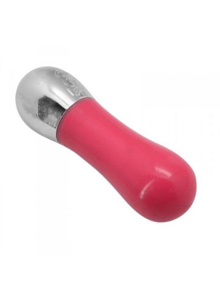 Mały masażer łechtaczki mini wibrator stymulator 8cm różowy - 2