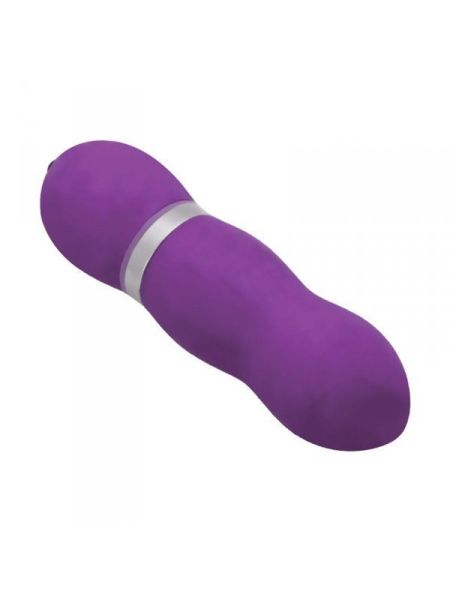 Klasyczny wibrator wagina analny łechtaczka 10cm fioletowy - 3