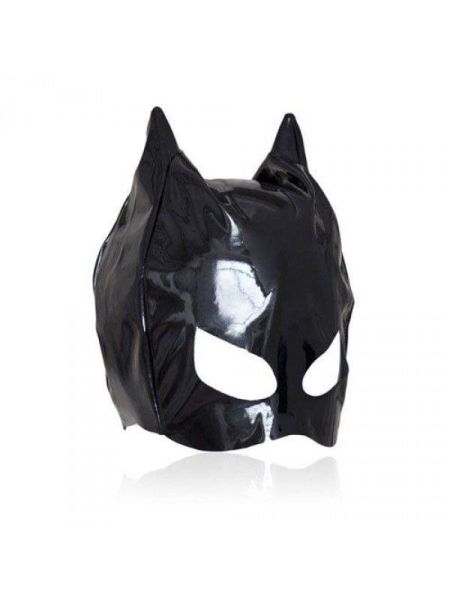Maska erotyczna BDSM skórzana kocia kot dominacja - 2
