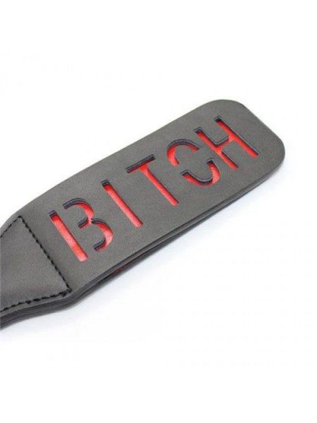 Packa BDSM klapka do chłosty znakuje skórę BITCH - 3