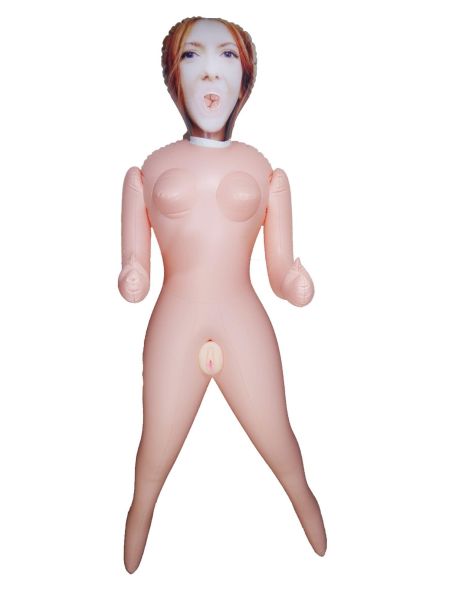 Erotyczna 3D lalka dmuchana cyberskóra wibracje - 2