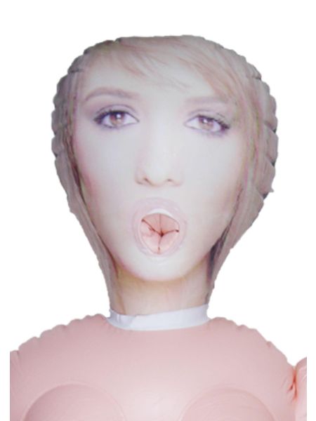 Lalka 3D dmuchana erotyczna wkład wibracje cyberskóra - 9