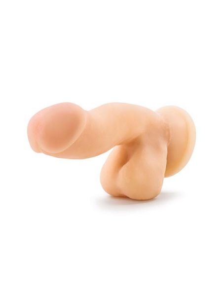 Penis giętkie miękkie dildo z mocną przyssawką 16,5 cm - 7
