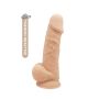 Dildo-DREAM TOYS REAL LOVE DILDO 8,5INCH FLESH - 4