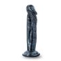 JET EBONY 6INCH DILDO EBONY METALLIC - 7