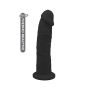 DREAM TOYS REAL LOVE DILDO 9INCH BLACK - 5