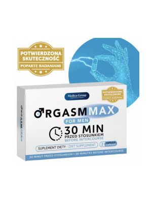Tabletki na potencję erekcję mężczyzn ORGASM MAX - image 2