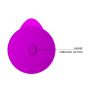 Masażer prostaty 10 wibracji fioletowy silikon 12 cm - 8