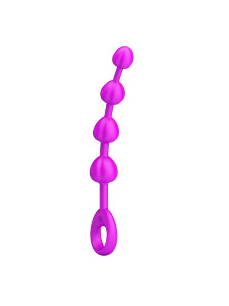 Koraliki analne - łańcuszek orgazmowy 19 cm - 4