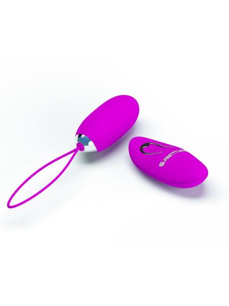 Wibrujące jajko z pilotem kegla gejszy waginalne 12trybów USB - 4