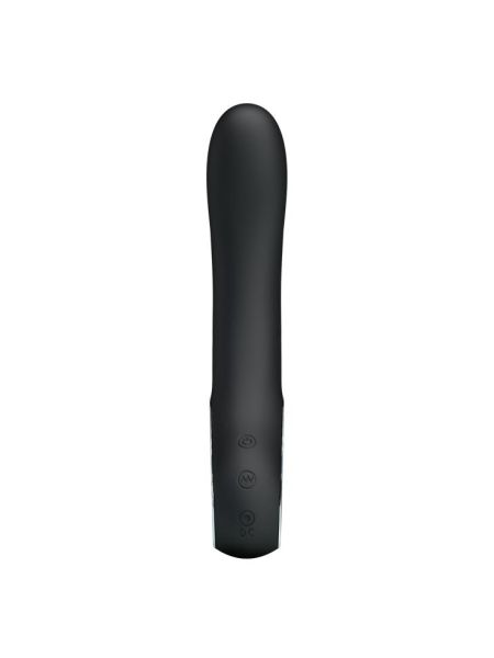 Klasyczny wygięty wibrator sex stymulator 19cm USB - 5
