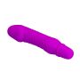 Klasyczny mały wibrator sex analny waginalny 13cm fioletowy - 5