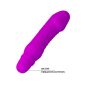 Klasyczny mały wibrator sex analny waginalny 13cm fioletowy - 7