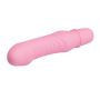 Klasyczny mały wibrator sex analny waginalny 13cm różowy - 5
